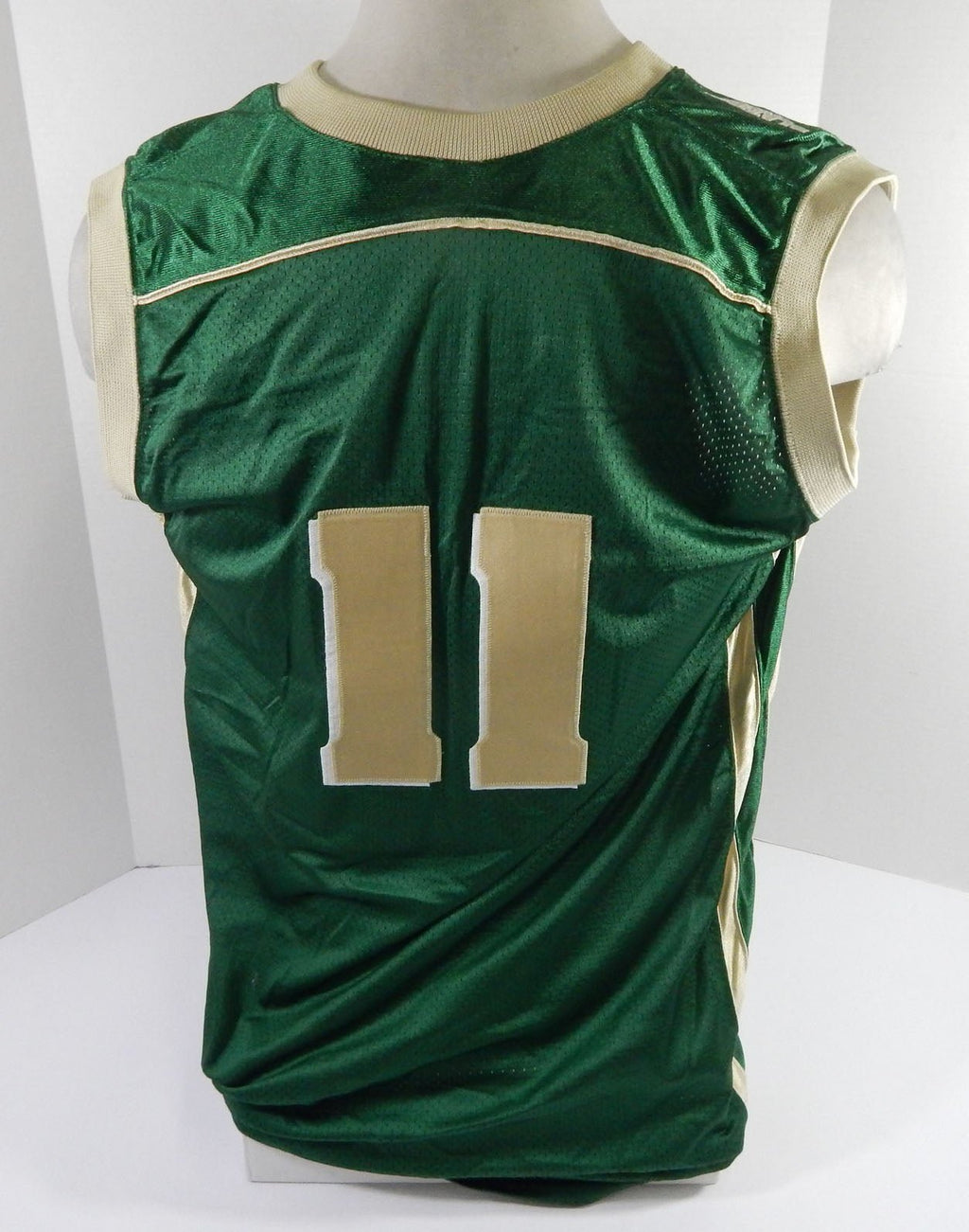 2003-04 UAB Blazers #11 Game Issued Green Jersey 46 DP59142 - DP59142