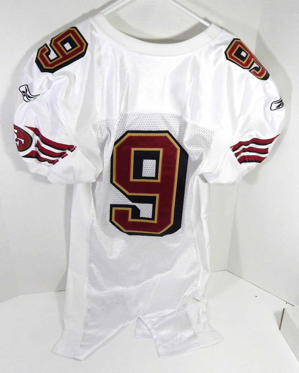2004 San Francisco 49ers #9 Game Issued White Jersey 42 DP58902 - DP58902