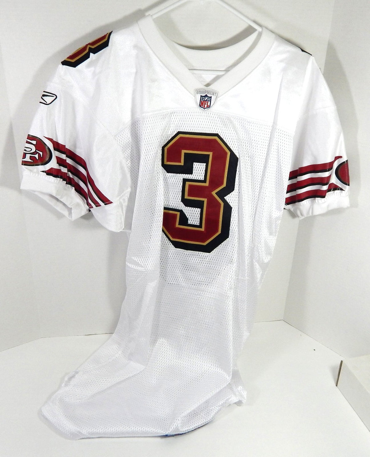 2004 San Francisco 49ers Kyle Wright #3 Game Issued White Jersey 40 DP58894 - DP58894