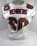 2004 San Francisco 49ers Scott Rehberg #60 Game Issued White Jersey 50 DP59265 - DP59265
