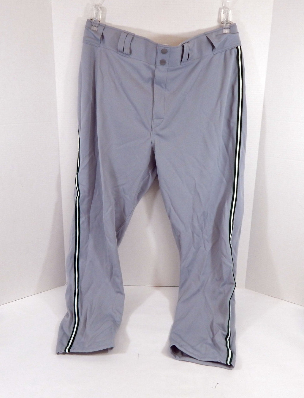 2004 Tampa Bay Devil Rays Lee Elia #4 Game Used Grey Pants 40-41-27 DP61088 - DP61088