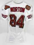 2005 San Francisco 49ers Chad Morton #84 Game Issued White Jersey 42 DP57902 - DP57902