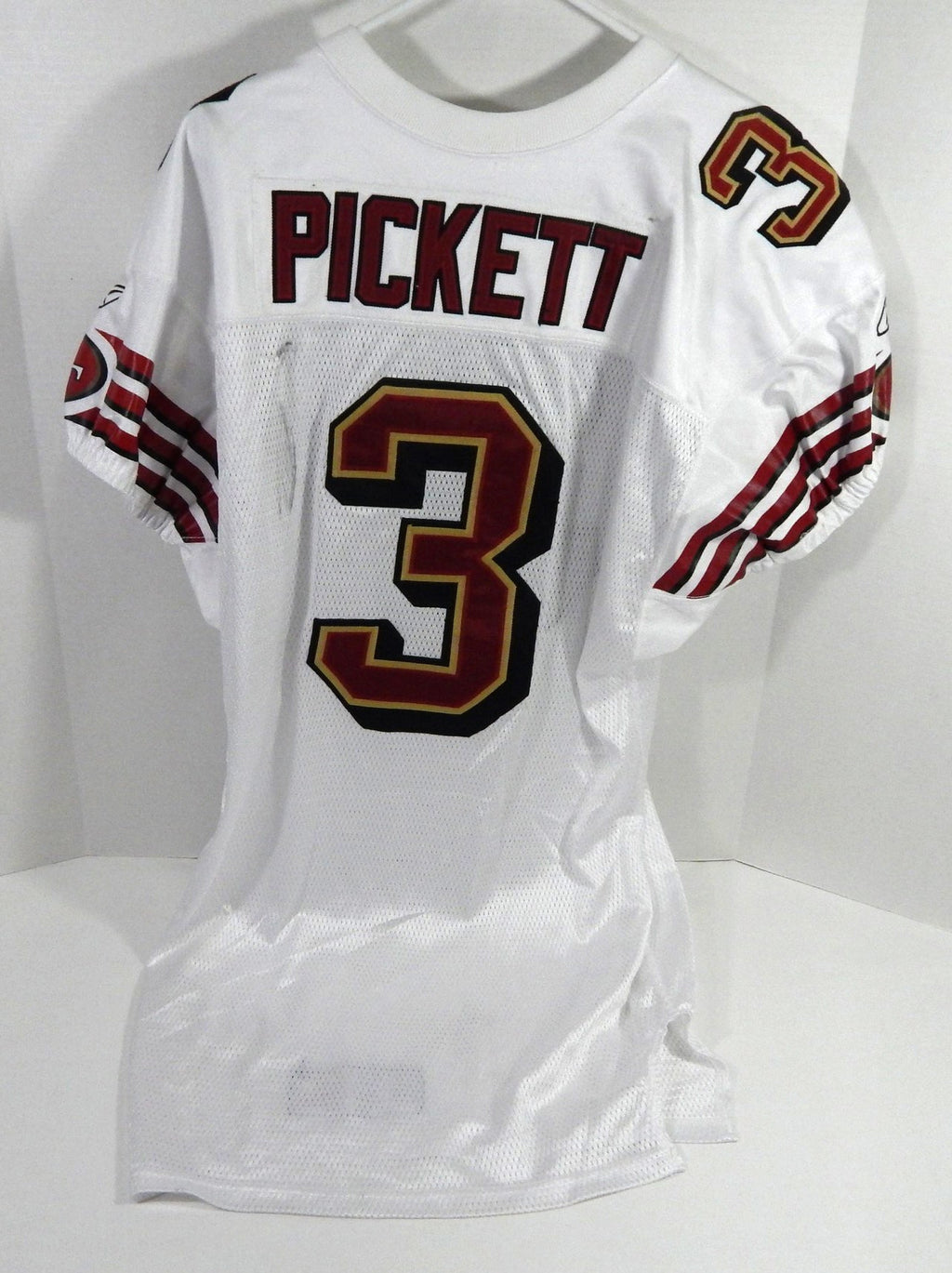 2005 San Francisco 49ers Cody Pickett #3 Game Issued White Jersey 44 DP59191 - DP59191