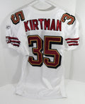 2005 San Francisco 49ers David Kirtman #35 Game Issued White Jersey 44 DP59198 - DP59198
