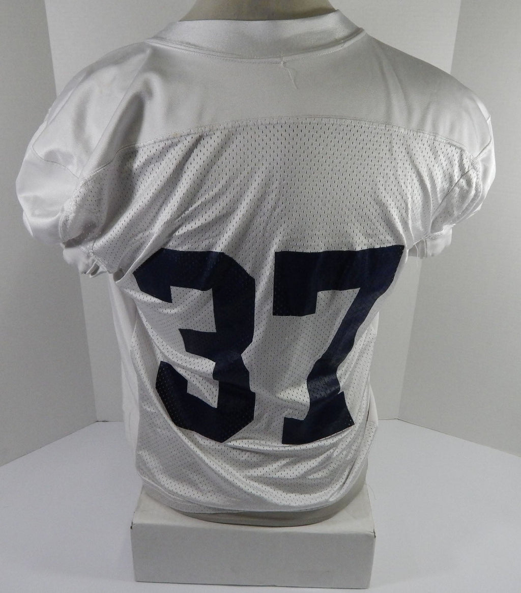 2006 Auburn Tigers #37 Game Used White Practice Jersey L DP59134 - DP59134