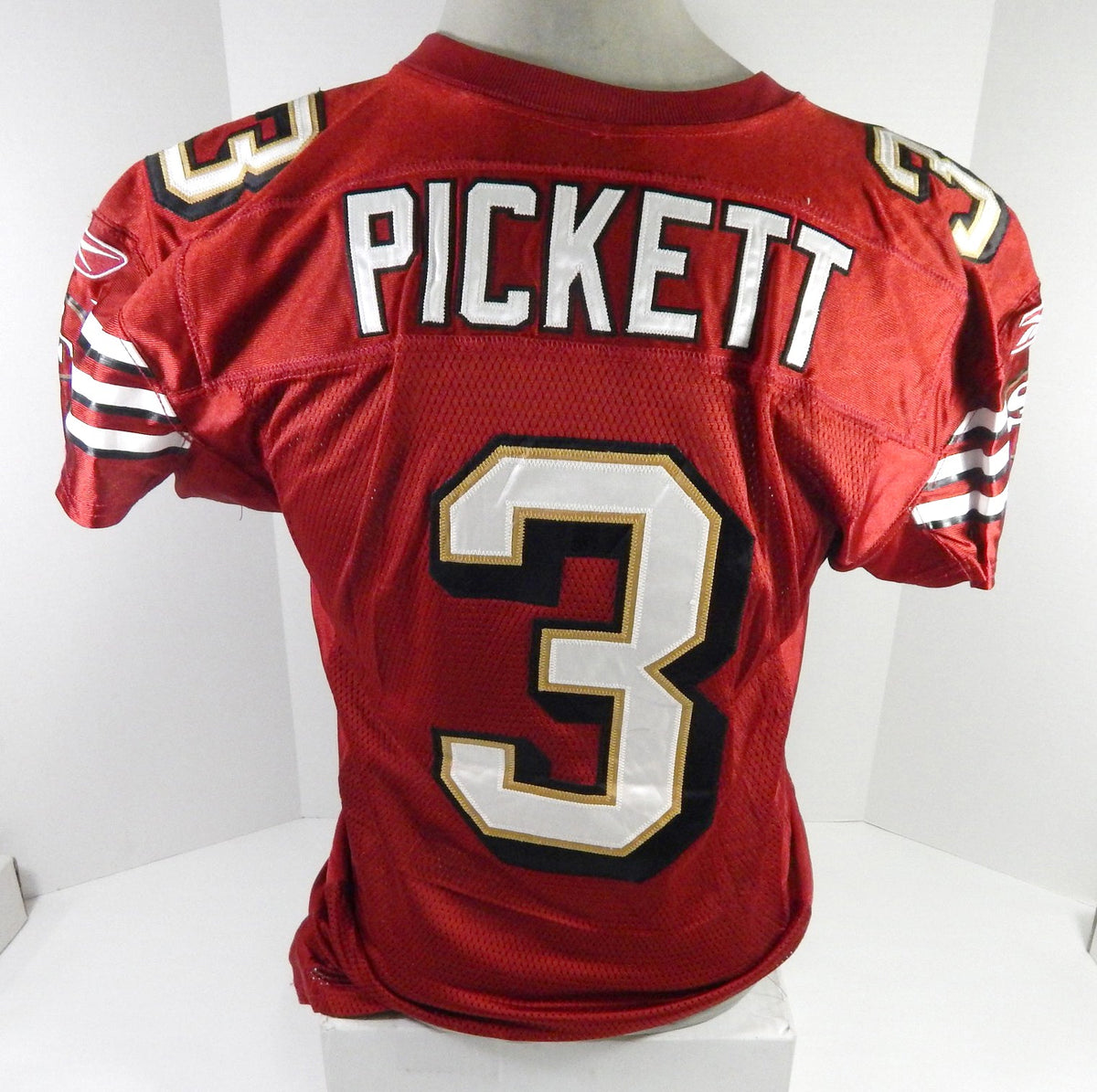 2006 San Francisco 49ers Cody Pickett #3 Game Issued Red Jersey 60 P 44 D87 - DP60987