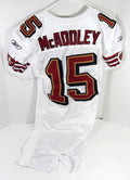 2006 San Francisco 49ers Jason McAddley #15 Game Issued White Jersey 60 Patch 7 - DP57937
