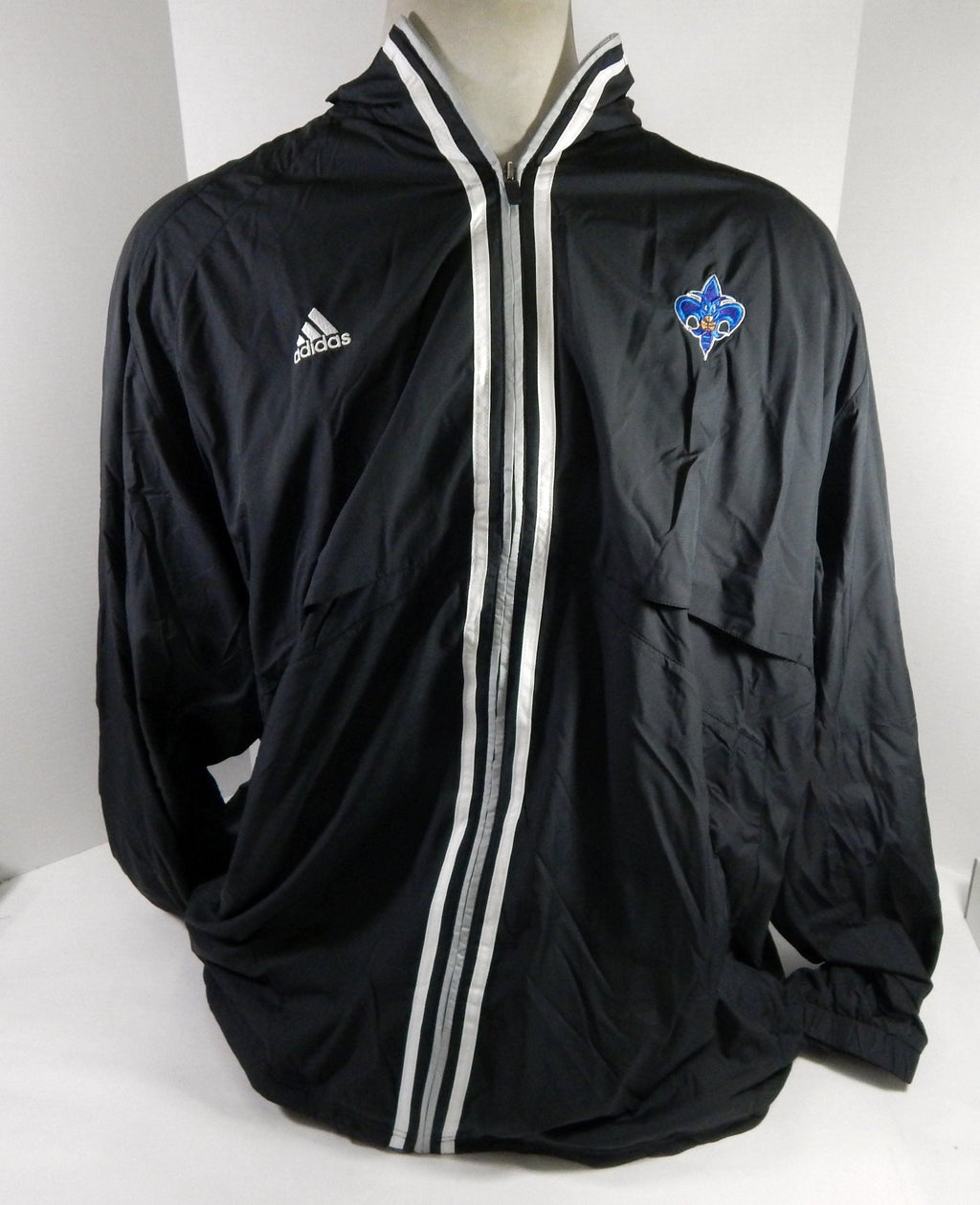 2007-08 New Orleans Hornets TeamIssued Black Travel Jacket 3XL DP62272 - DP62272