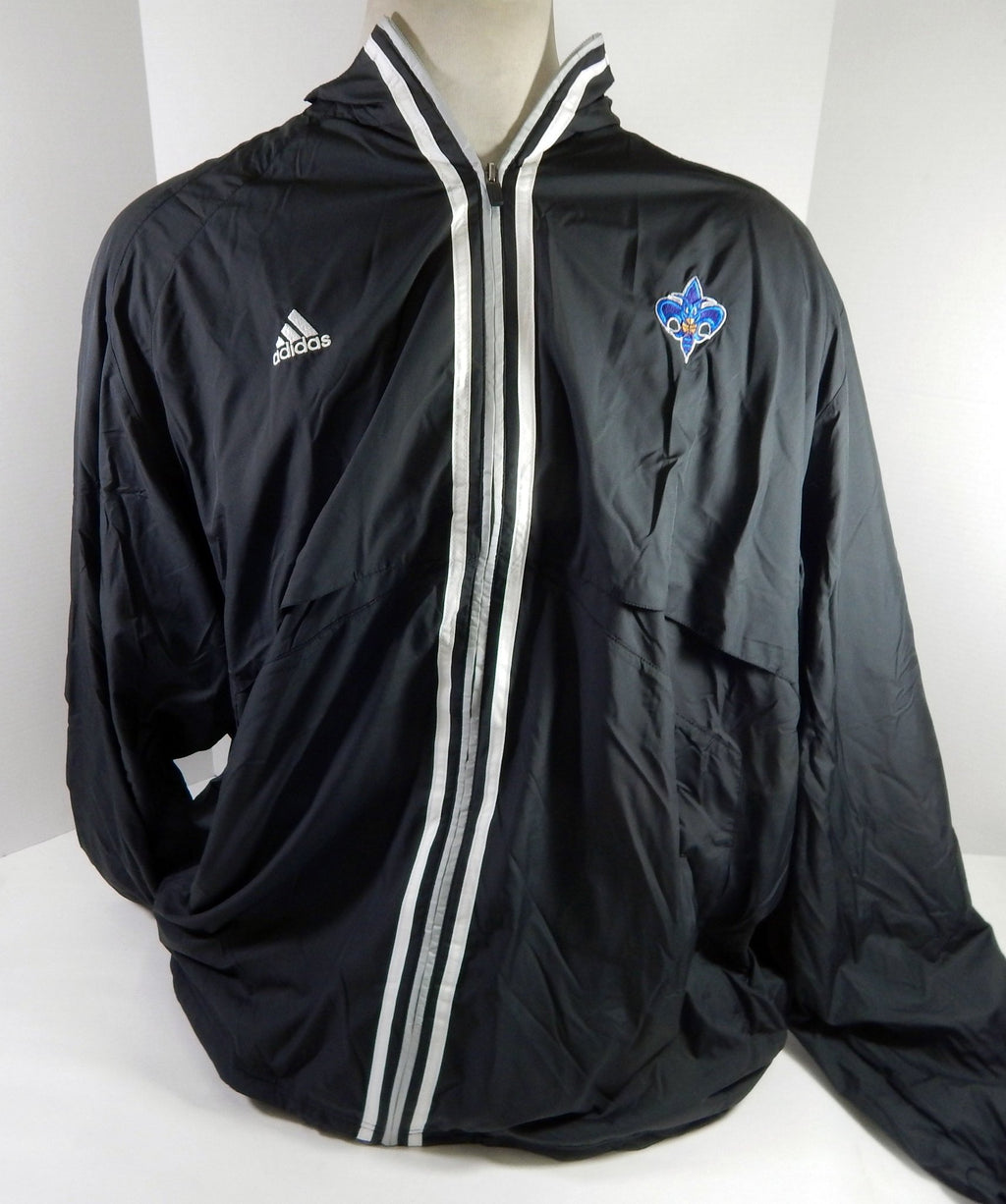2007-08 New Orleans Hornets TeamIssued Black Travel Jacket 3XL DP62272 - DP62272