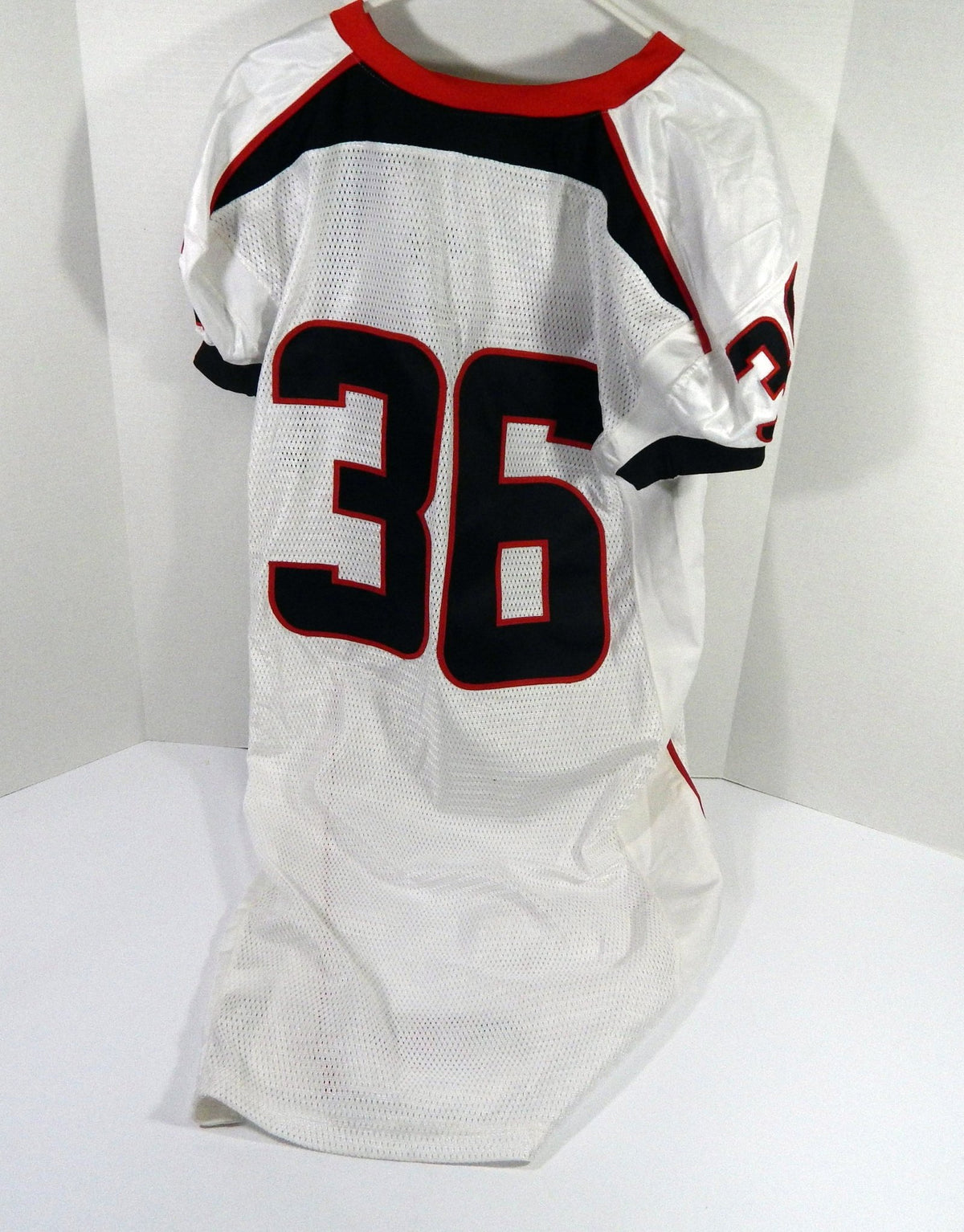 2007-08 Texas Tech Red Raiders #36 Game Used White Jersey NP Rem 48 DP47697 - DP47697