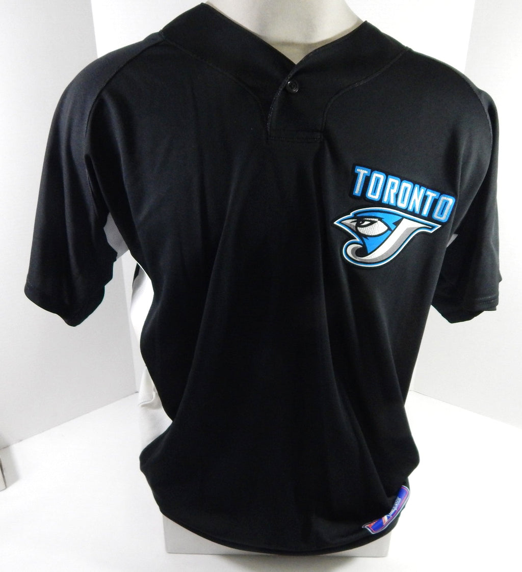 2007 Toronto Blue Jays #18 Game Used Black Jersey ST BP 46 DP60136 - DP60136