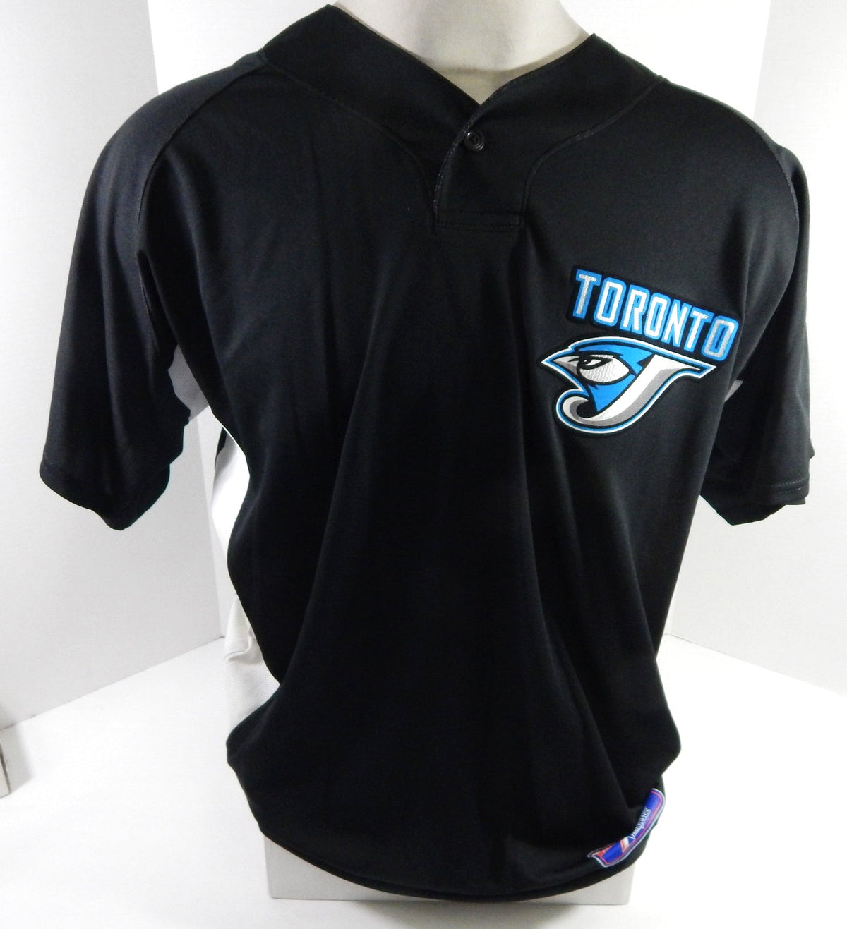 2007 Toronto Blue Jays #18 Game Used Black Jersey ST BP 46 DP60136 - DP60136