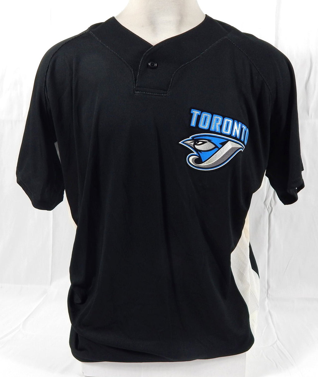 2007 Toronto Blue Jays #3 Game Used Black Jersey ST BP 46 DP64359 - DP64359