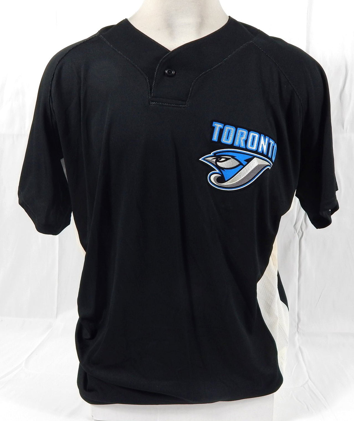 2007 Toronto Blue Jays #3 Game Used Black Jersey ST BP 46 DP64359 - DP64359
