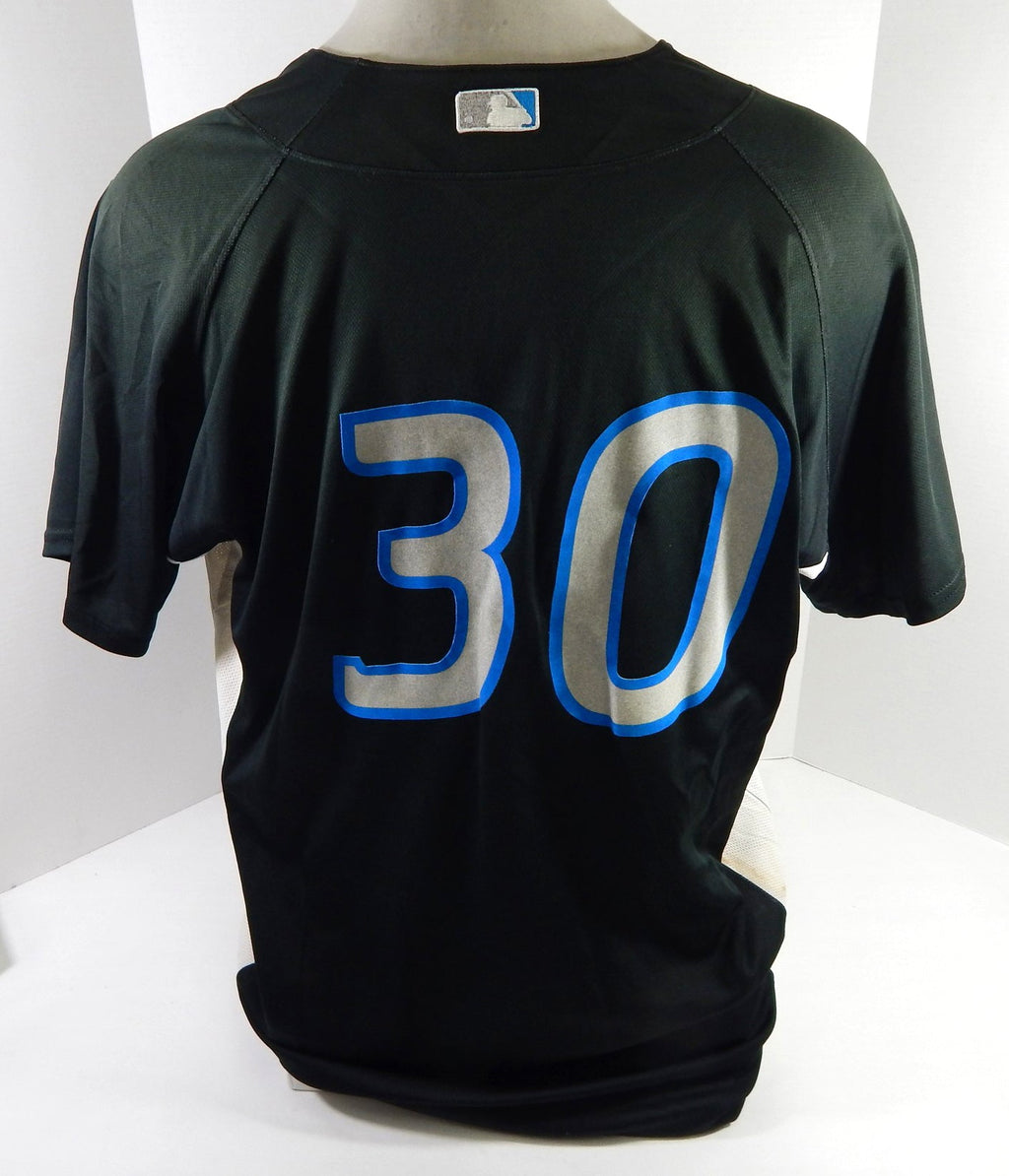 2007 Toronto Blue Jays #30 Game Used Black Jersey ST BP 46 DP60145 - DP60145