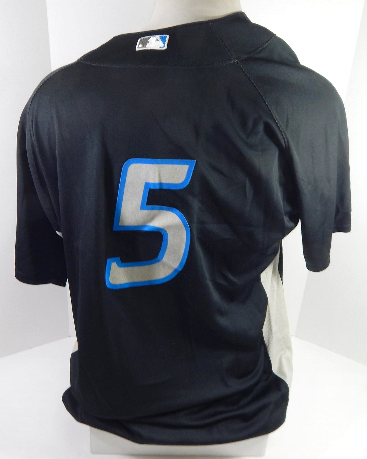 2007 Toronto Blue Jays #5 Game Used Black Jersey BP ST 50 DP64239 - DP64239