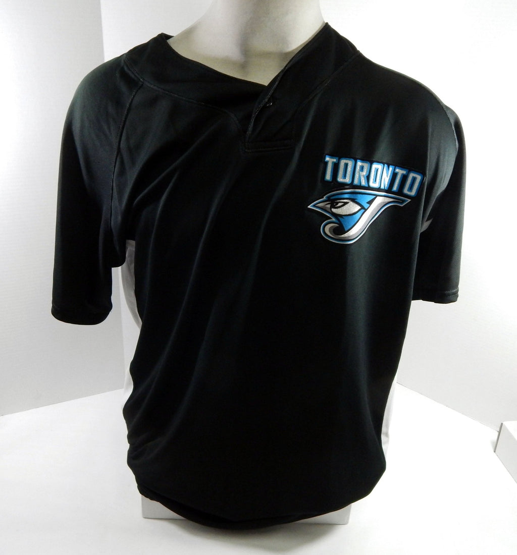 2007 Toronto Blue Jays #56 Game Used Black Jersey BP Spring Training 50 2 - DP61162