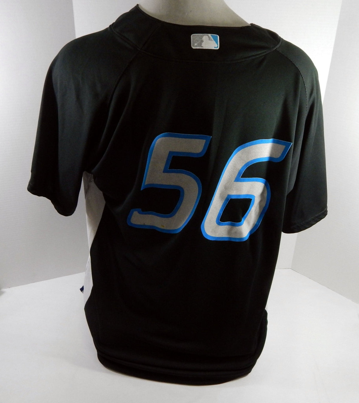 2007 Toronto Blue Jays #56 Game Used Black Jersey BP Spring Training 50 2 - DP61162