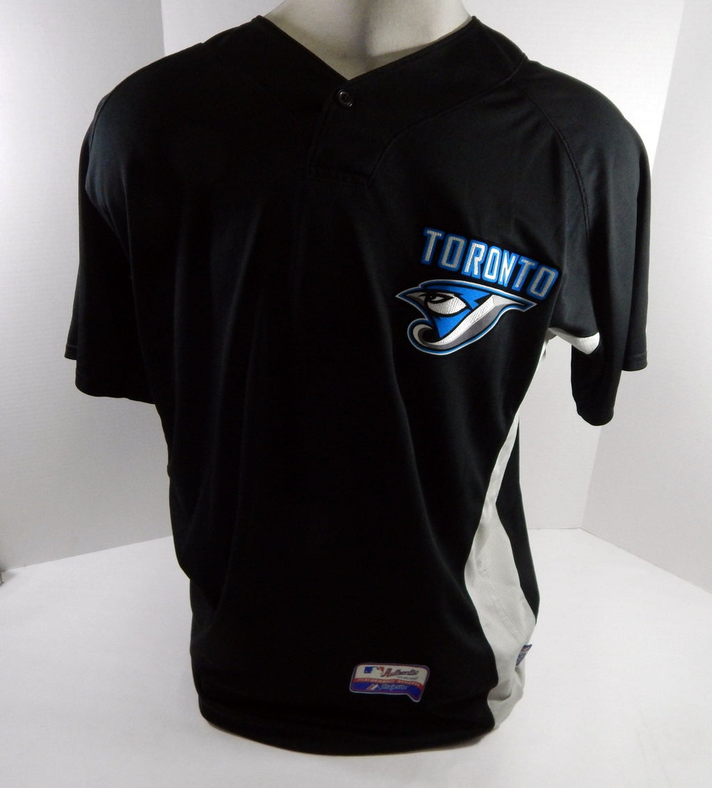 2007 Toronto Blue Jays #60 Game Used Black Jersey Batting Practice ST 48 DP61166 - DP61166
