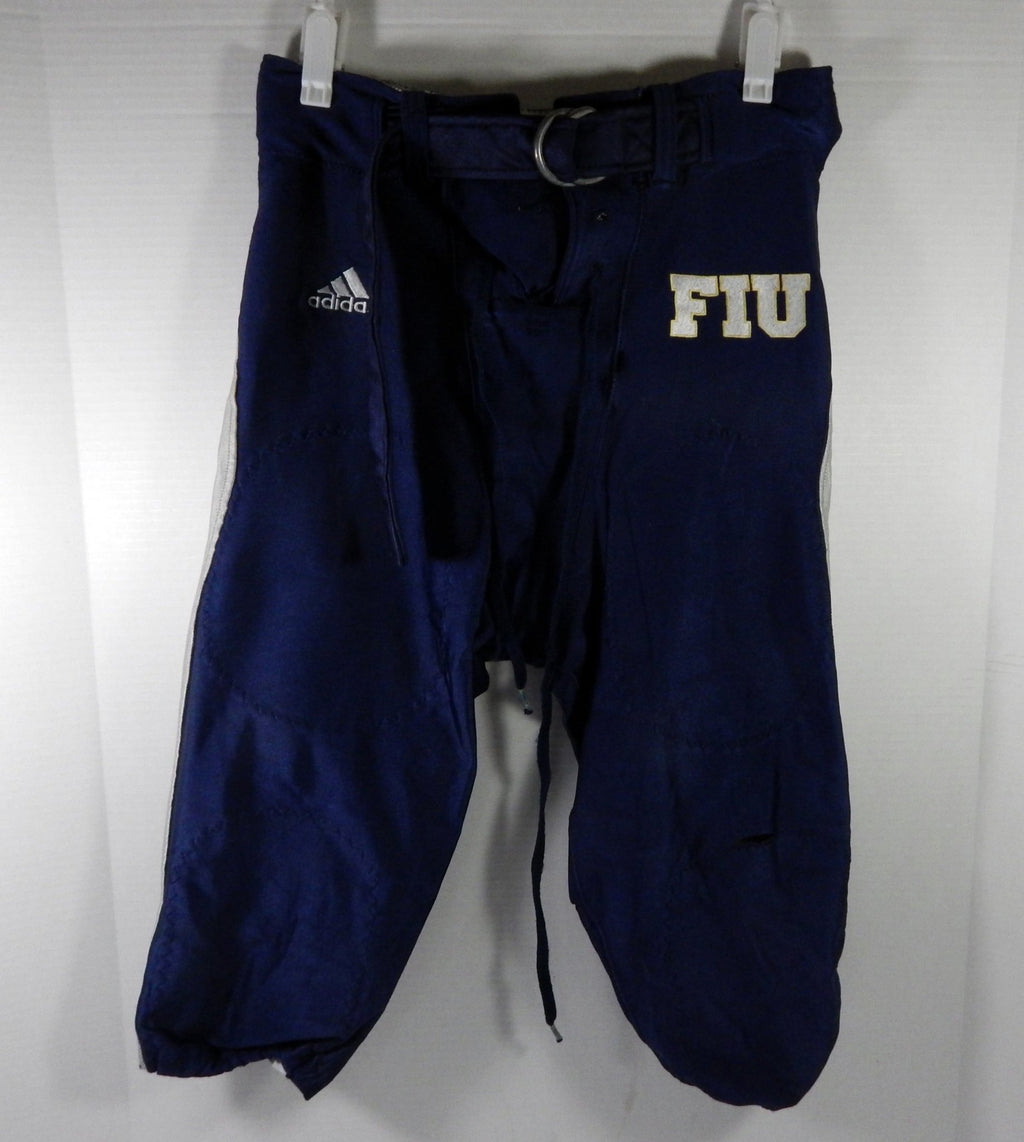 2008 Florida International University FIU Panthers #91 Game Used Navy Pants 38 7 - DP58287