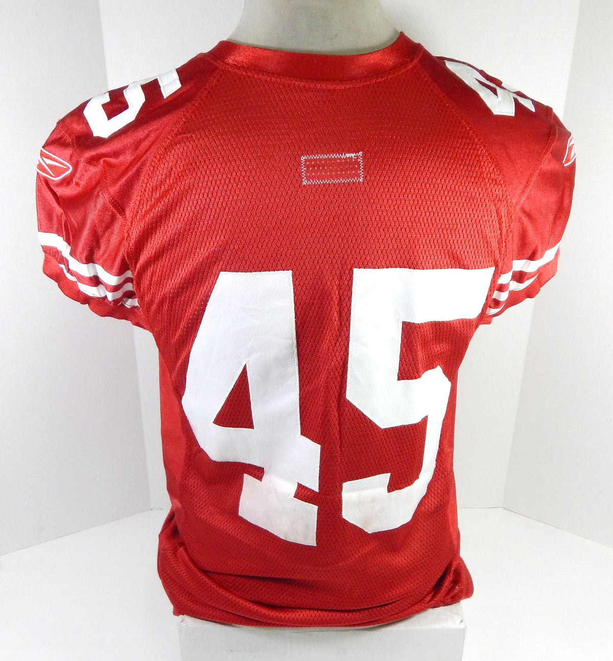 2009 San Francisco 49ers #45 Game Issued Red Jersey 46 DP60221 - DP60221