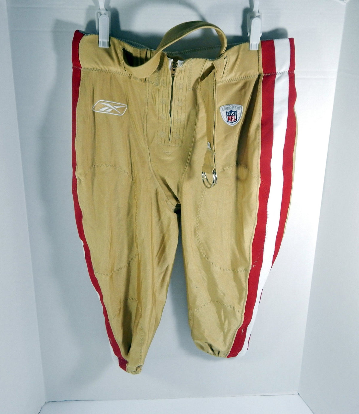 2009 San Francisco 49ers Game Issued Gold Pants 40 DP57188 - DP57188