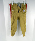 2009 San Francisco 49ers Nate Clements #22 Game Used Gold Pants 32 DP40588 - DP40588