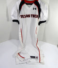 2009 Texas Tech Red Raiders Blank Game Issued White Jersey 46 DP48353 - DP48353