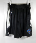 2010-11 New Olreans Hornets Team Issued Black Training Shorts 2XL DP58066 - DP58066