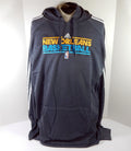 2010-11 New Orleans Hornets TeamIssued Grey Hoodie Sweatshirt 3XL DP59466 - DP59466