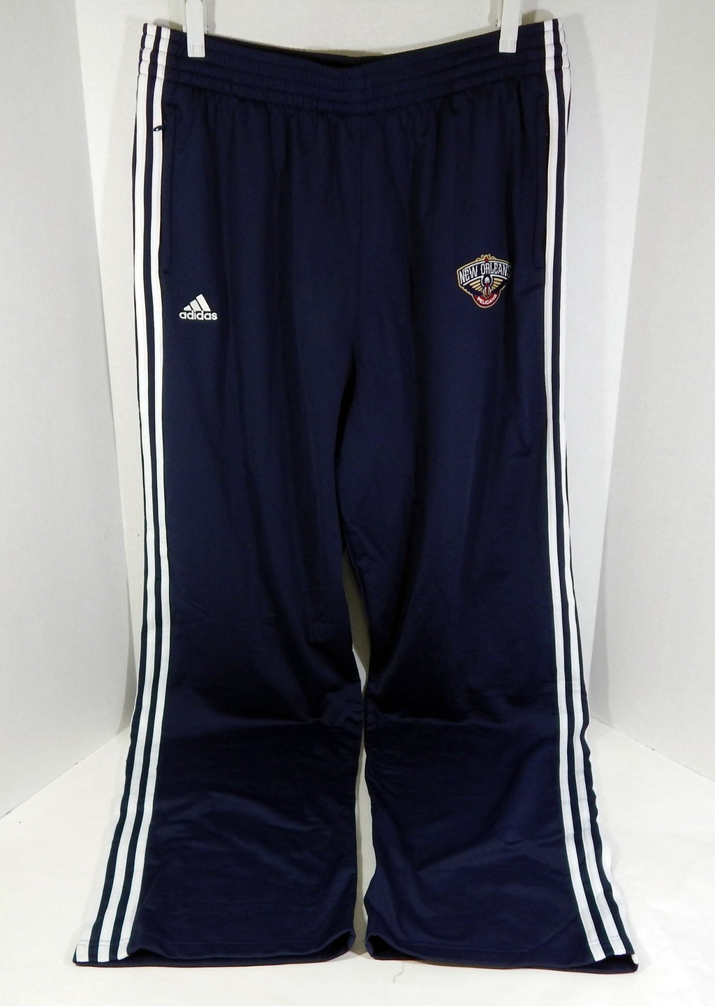 2010-11 New Orleans Pelicans Team Issued Blue Training Travel SweatPants 2XL2 2S - 712282S