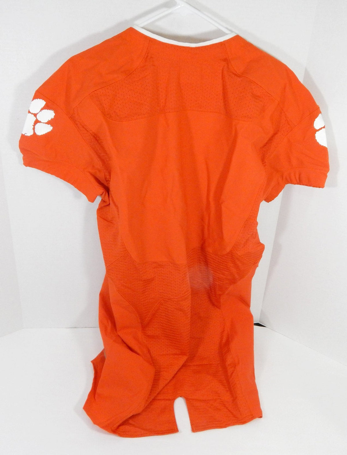 2010-12 Clemson Tigers Blank Game Issued Orange Jersey 44 396 - DP58396
