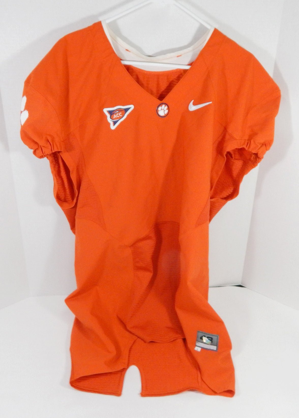 2010-12 Clemson Tigers Blank Game Issued Orange Jersey 48 DP58408 - DP58408