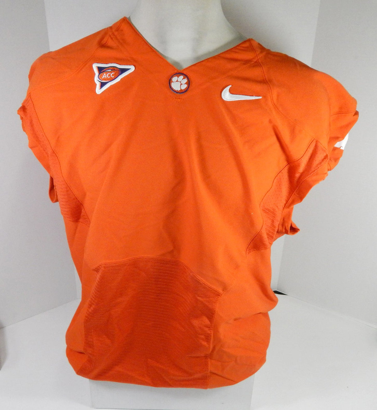 2010-12 Clemson Tigers Blank Game Issued Orange Jersey 54 DP58421 - DP58421