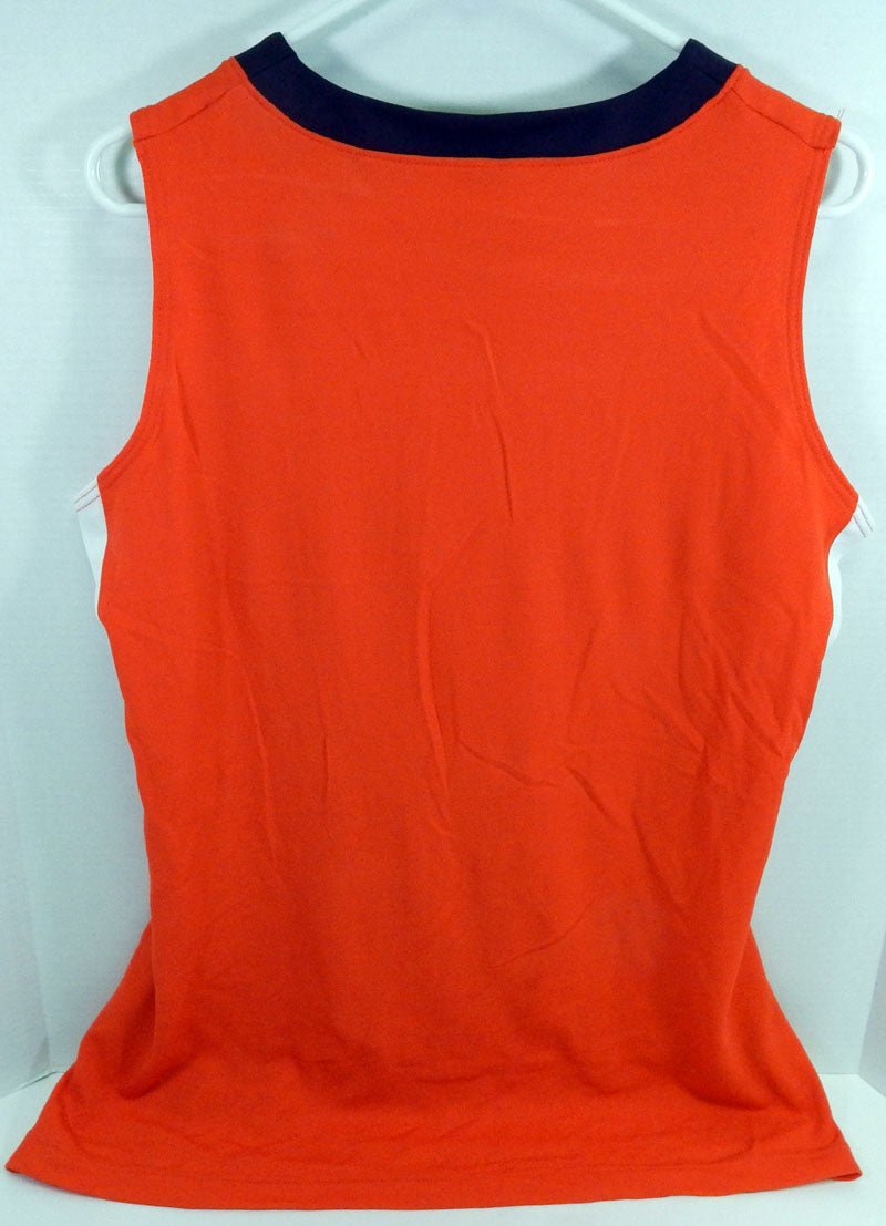 2010-2015 Women's Virginia Tech Hokies Blank Game Issued Orange Jersey 305 - DP35305