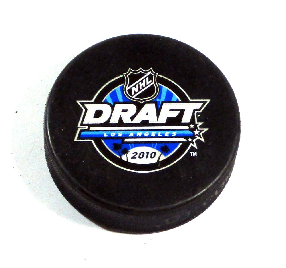 2010 NHL Draft Los Angeles Blue Logo Official NHL Hockey Puck - 5106318S