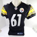 2010 Pittsburgh Steelers Jarrett Crittenton #61 Game Issued Black Jersey 46 0033 - DP50033
