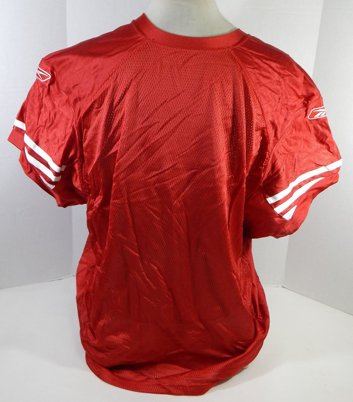 2010 San Francisco 49ers Blank Game Issued Red Jersey Reebok XXL DP24136 - DP24136