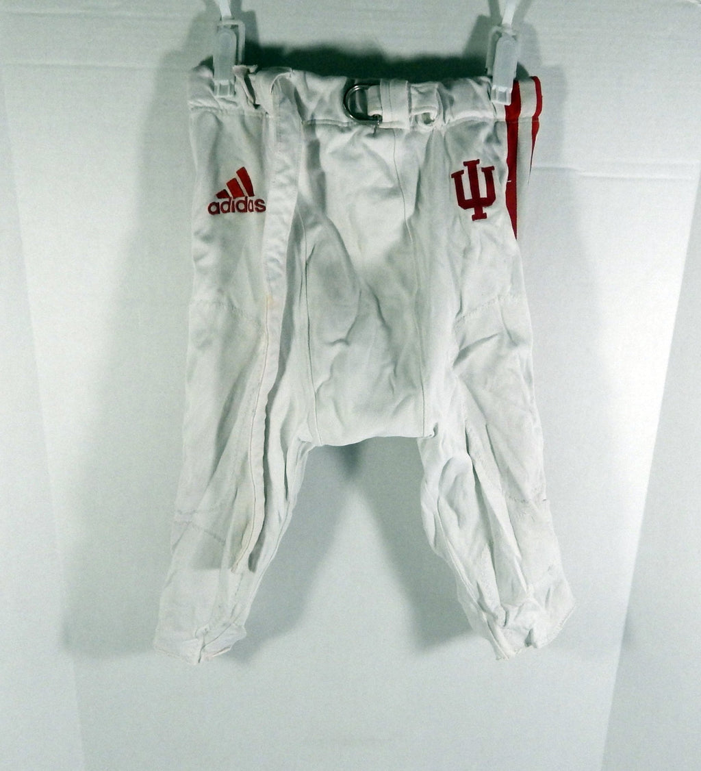 2010s Indiana Hoosiers #20 Game Used White Pants L DP57625 - DP57625