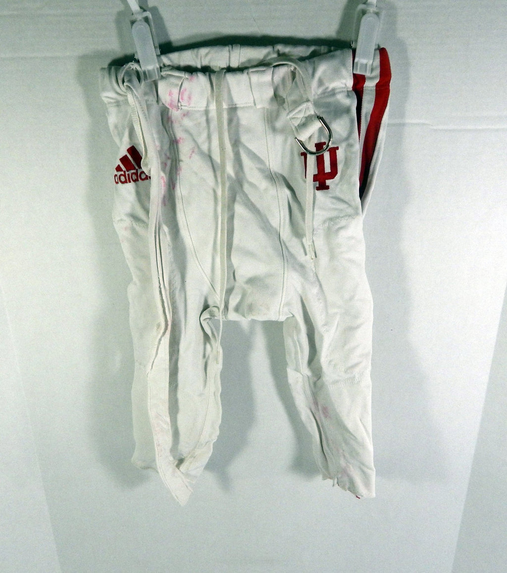2010s Indiana Hoosiers #20 Game Used White Pants M DP57596 - DP57596