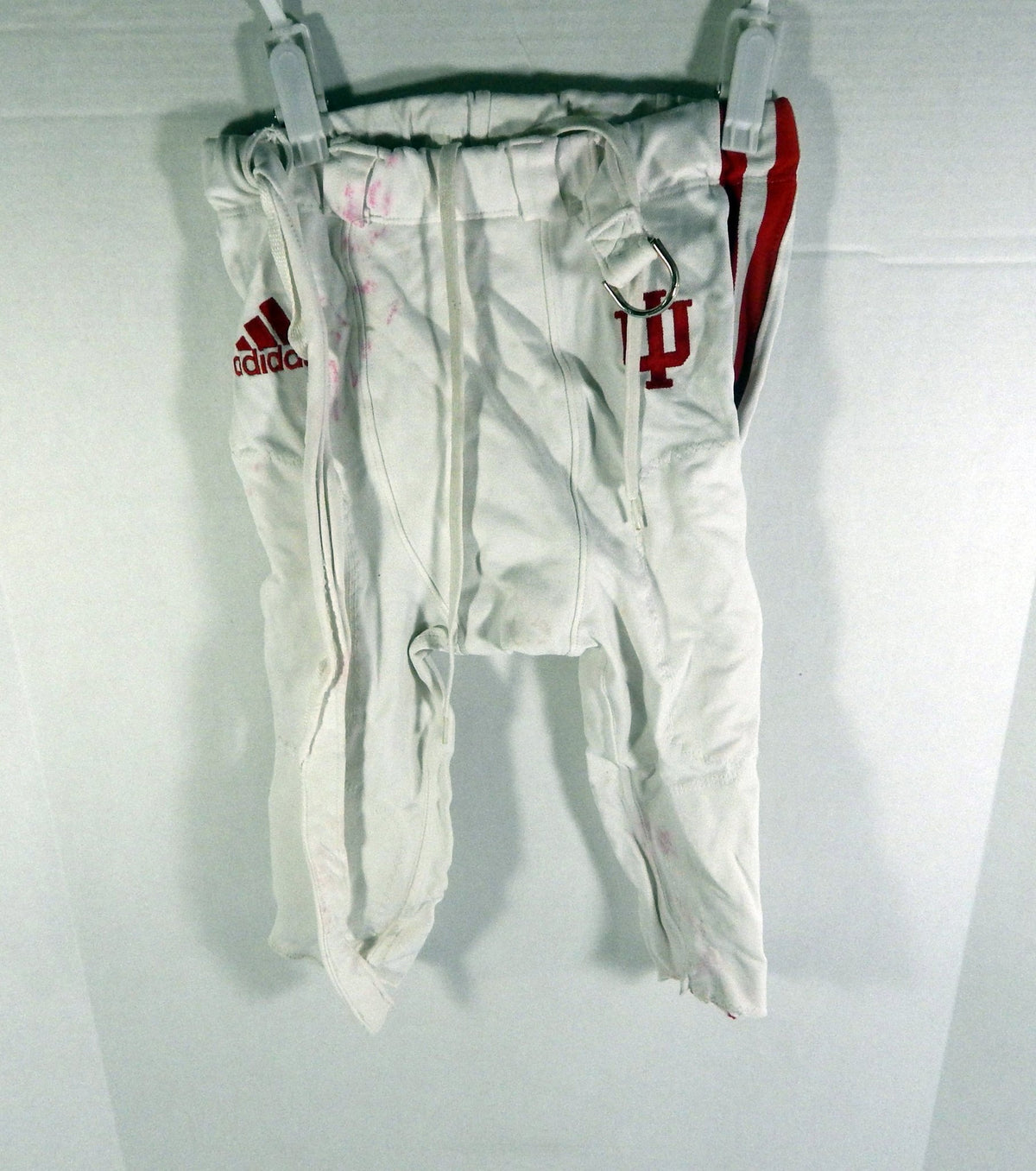2010s Indiana Hoosiers #20 Game Used White Pants M DP57596 - DP57596