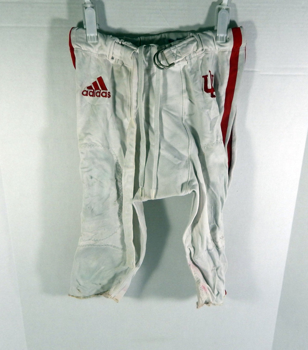2010s Indiana Hoosiers #33 Game Used White Pants L DP57614 - DP57614