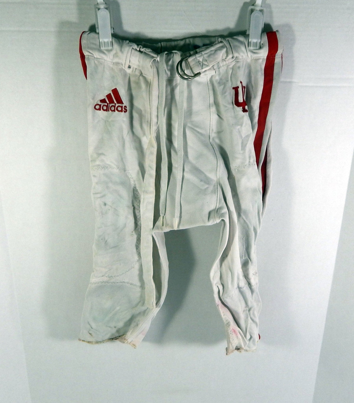 2010s Indiana Hoosiers #33 Game Used White Pants L DP57614 - DP57614