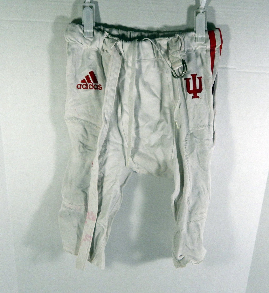 2010s Indiana Hoosiers #33 Game Used White Pants L DP57635 - DP57635