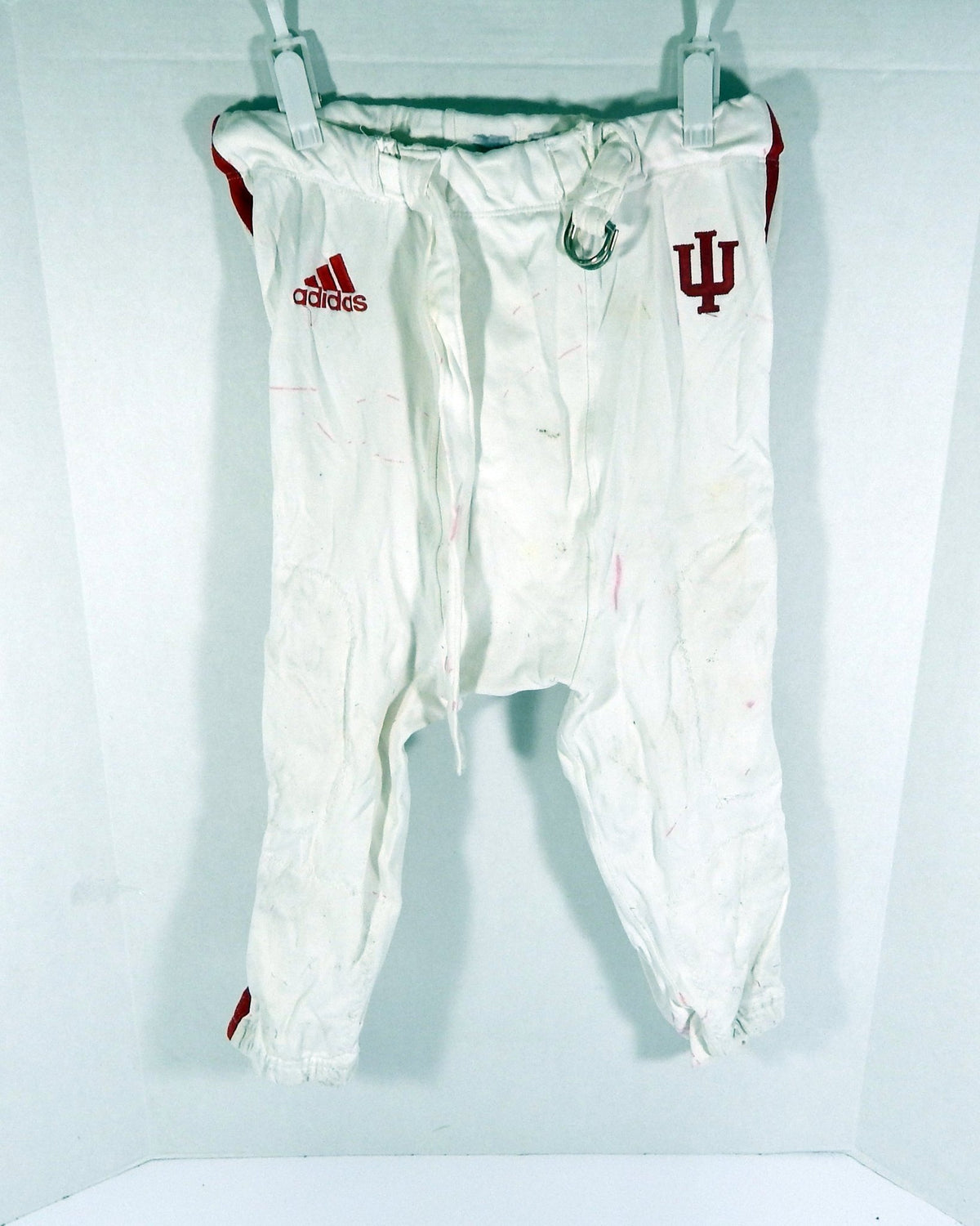 2010s Indiana Hoosiers #51 Game Used White Pants 3XL DP57580 - DP57580