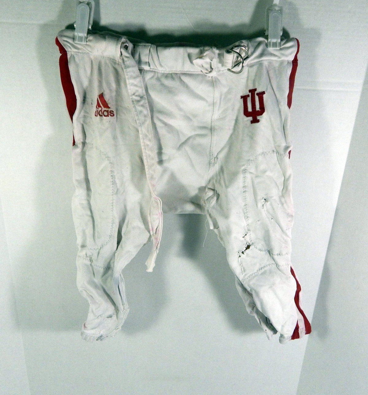 2010s Indiana Hoosiers #72 Game Used White Pants 2XL DP57615 - DP57615
