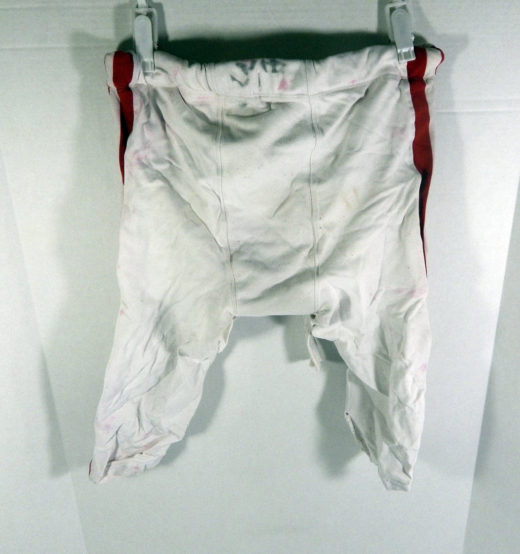 2010s Indiana Hoosiers #72 Game Used White Pants 2XL DP57615 - DP57615