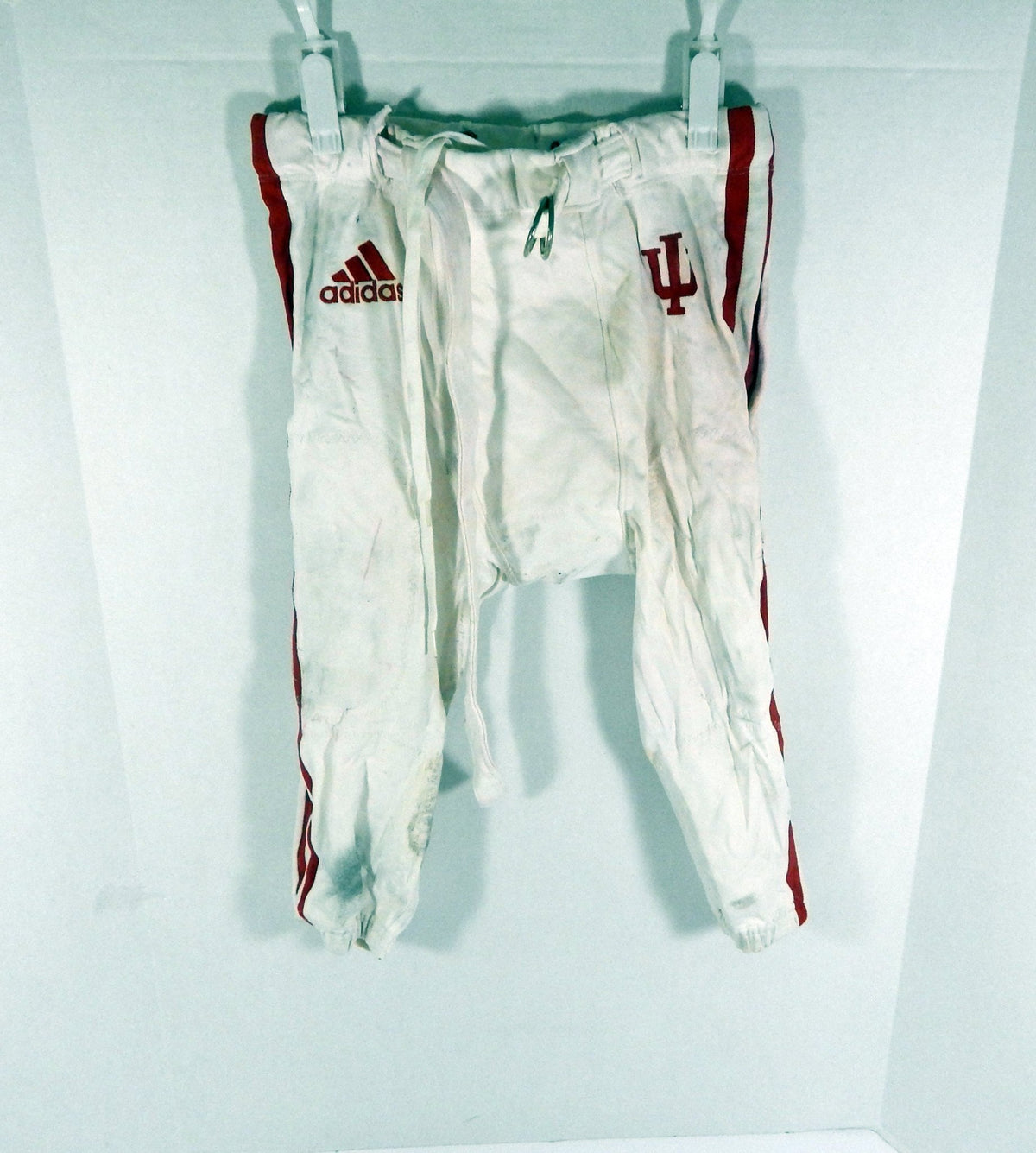 2010s Indiana Hoosiers #93 Game Used White Pants L DP57626 - DP57626