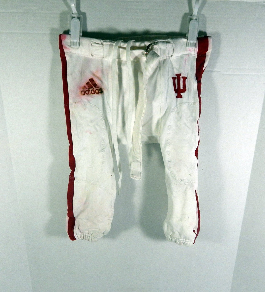 2010s Indiana Hoosiers Game Used White Pants M DP57636 - DP57636