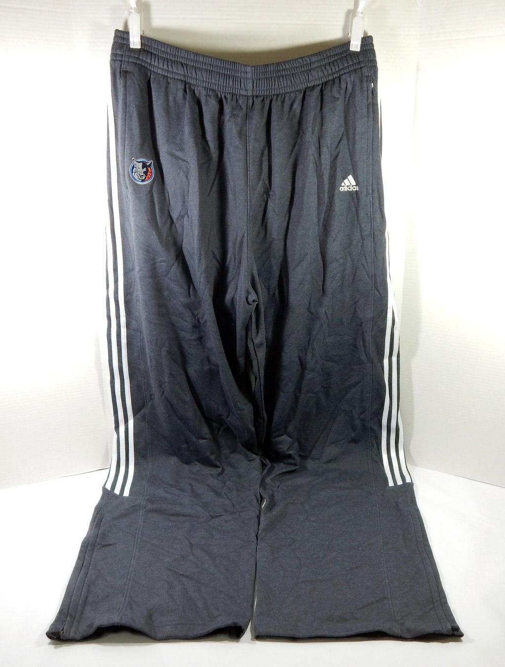 2011-12 Charlotte Bobcats Team Issued Grey Travel Pants 4XL DP58241 - DP58241